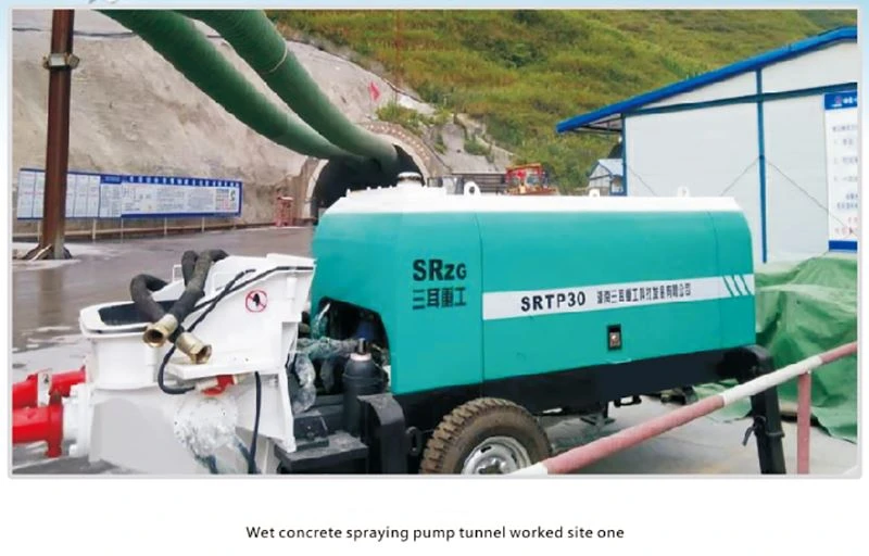 wet spray machine